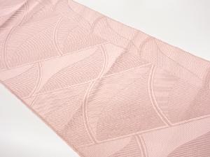 本場筑前博多幾何学模様織出し名古屋帯